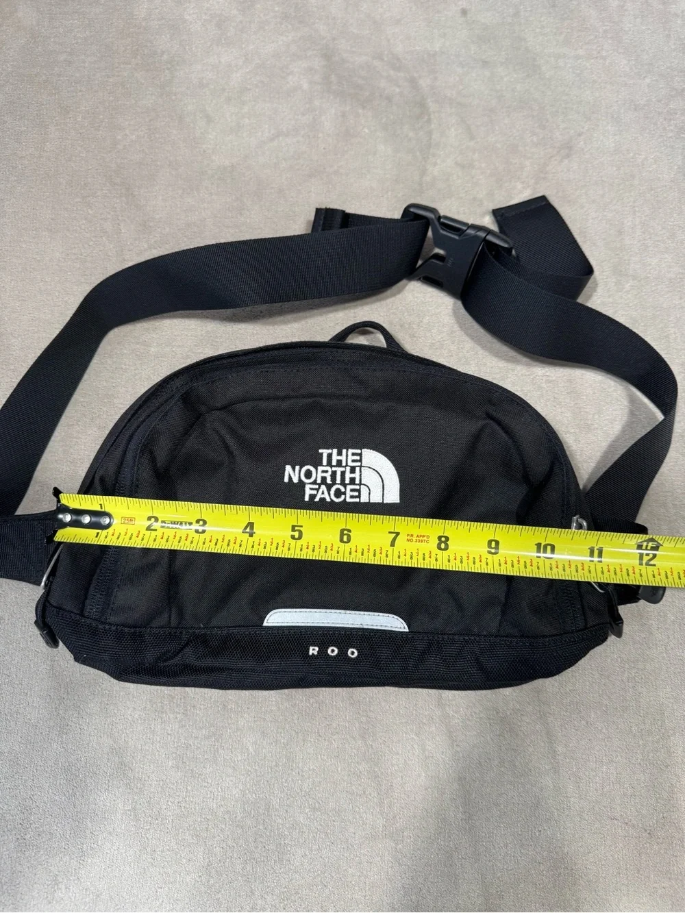 The North Face Black Roo Waist/Crossbody Bag